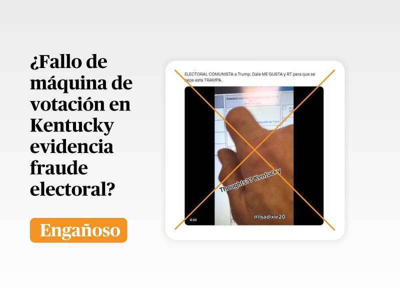 Captura de pantalla a una publicación de X hecha el 5 de noviembre de 2024, adaptada a esta cartela.