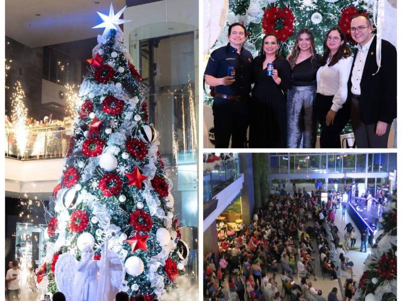 El majestuoso árbol de Navidad ya aparece encendido en corazón del centro comercial Altara, simbolizando el ferviente espíritu festivo de estas fechas.