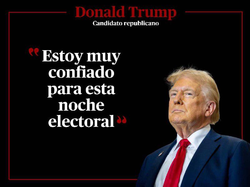 Las frases de Donald Trump tras ejercer su voto en Florida