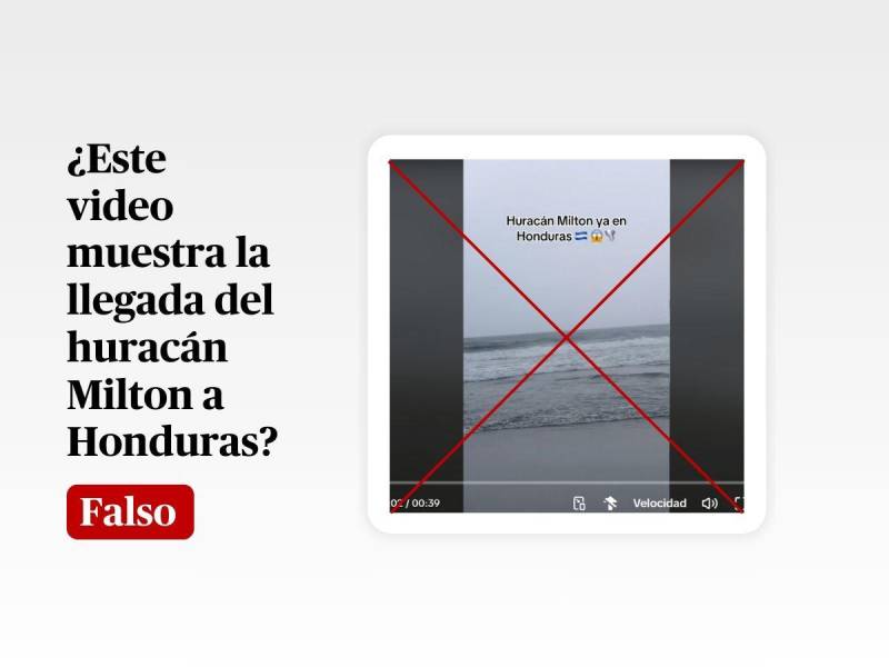 Captura de pantalla a una publicación de TikTok hecha el 15 de octubre de 2024, adaptada a esta cartela.