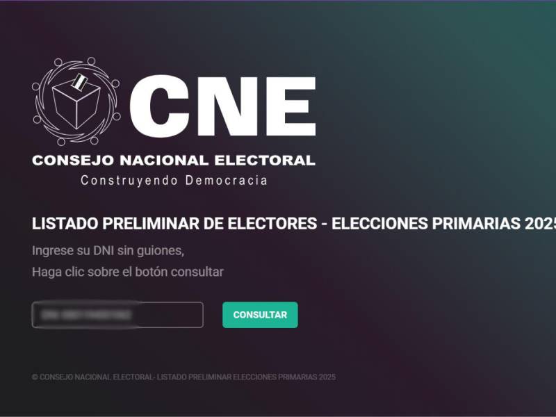 ¿Cómo saber dónde debo votar estas próximas elecciones primarias 2025?