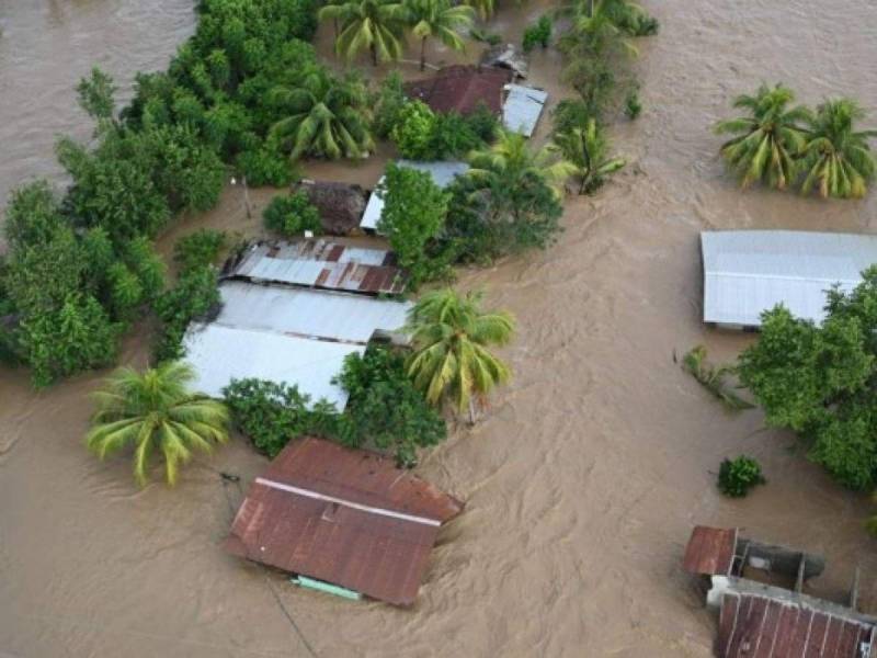 Los mayores daños con Eta y Iota se produjeron en el Valle Sula, donde Sara podrían dejar nuevamente inundaciones.