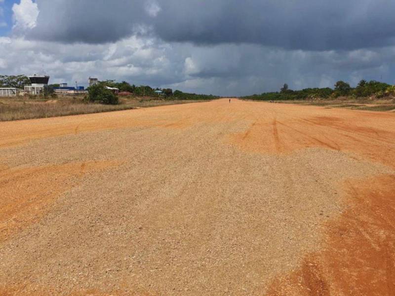 Se ordenó construir la pista aérea de Gracias a Dios, trabajos que le corresponden a la Secretaría de Infraestructura y Transporte (SIT).