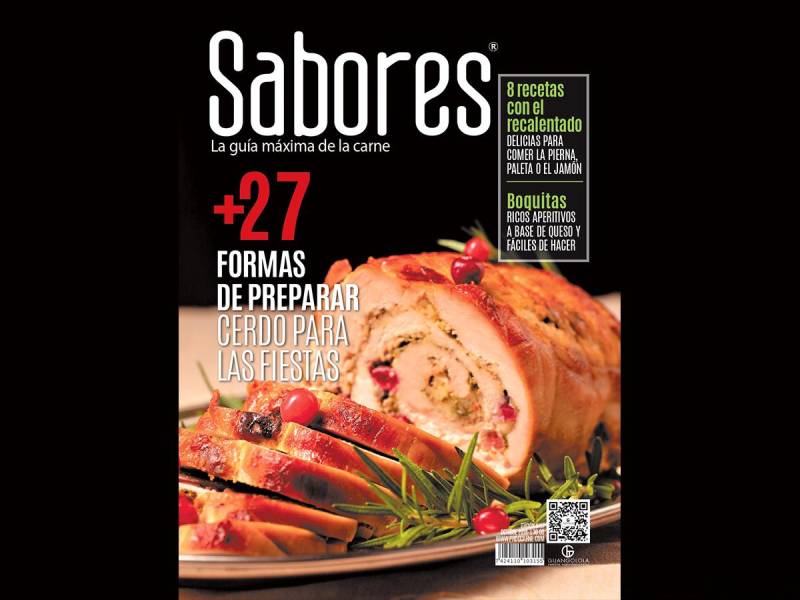 Sabores edición #17: una recopilación de más de 27 recetas con cerdo que elevarán tus reuniones familiares.