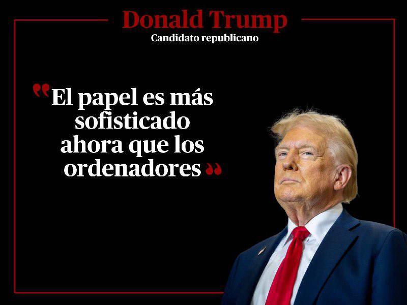 Las frases de Donald Trump tras ejercer su voto en Florida