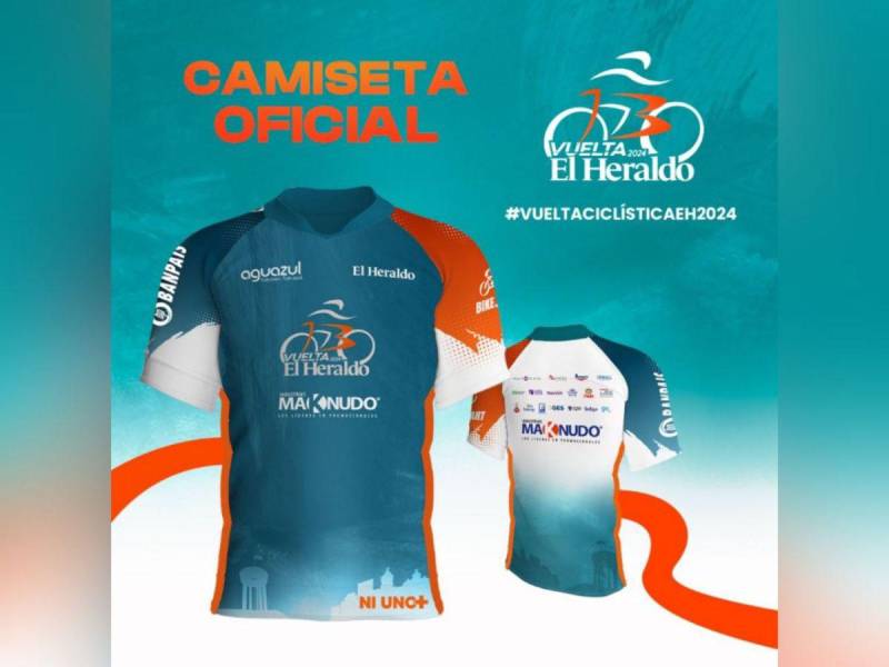 Así es el diseño de la camisa para la Vuelta Ciclístca EL HERALDO 2024