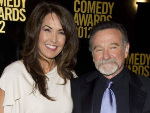 La diseñadora gráfica Susan Schneider, viuda de Robin Williams