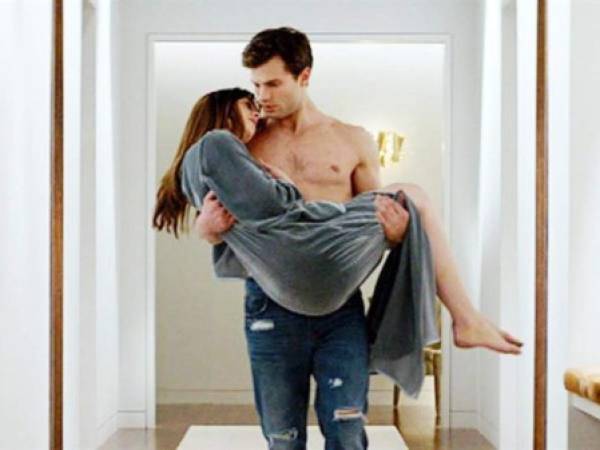 La cinta Cincuenta sombras de Grey se estrenó este fin de semana.