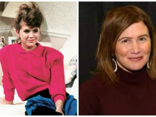 Tracey Gold antes y ahora.