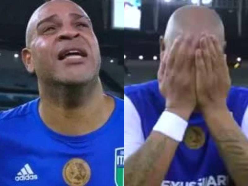 El futbolista brasileño Adriano antes de su último partido, fue sorprendido al escuchar la voz de su padre fallecido. Más detalles a continuación.