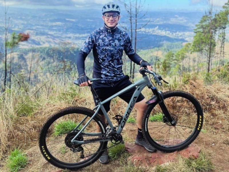 Jorge Pachecho tiene varios años practicando el ciclismo y debutará en la Vuelta Ciclística de este año.