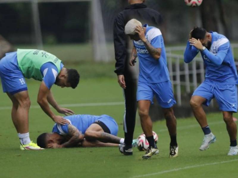 La selección de Honduras entrenó luego del triunfo en el estadio Morazán sobre México por la ida de cuartos de final de la Liga de Naciones.