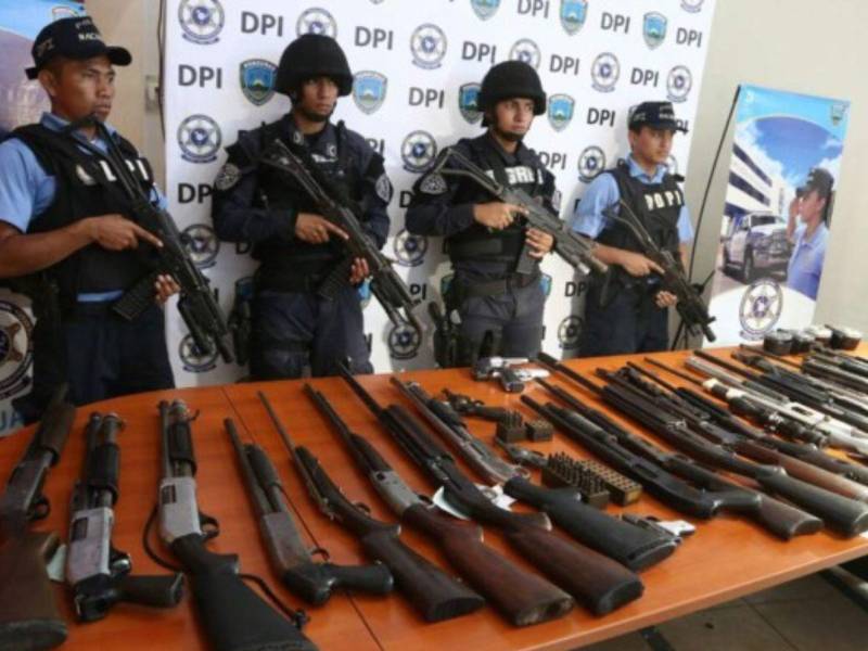 Muchas de las armas de uso prohibido que circulan de forma ilegal en Honduras son letales, dicen expertos en seguridad.