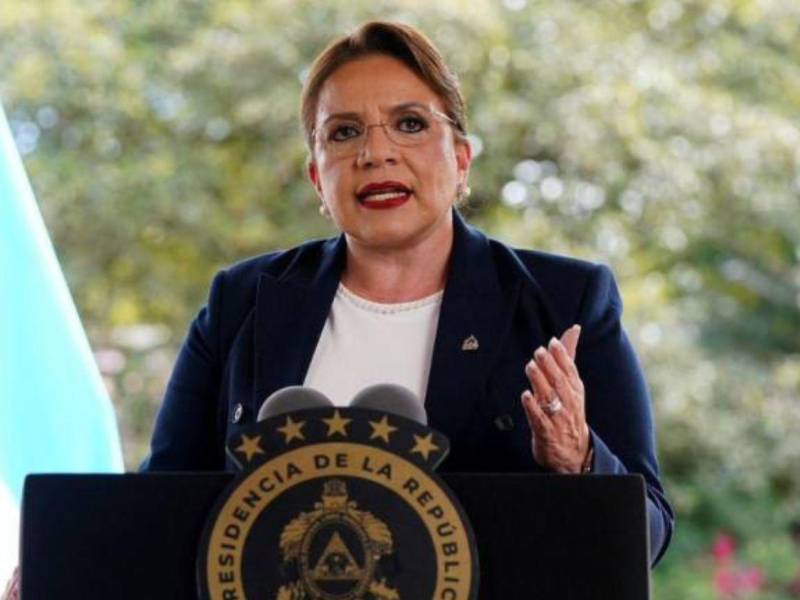 Xiomara Castro, presidenta de Honduras