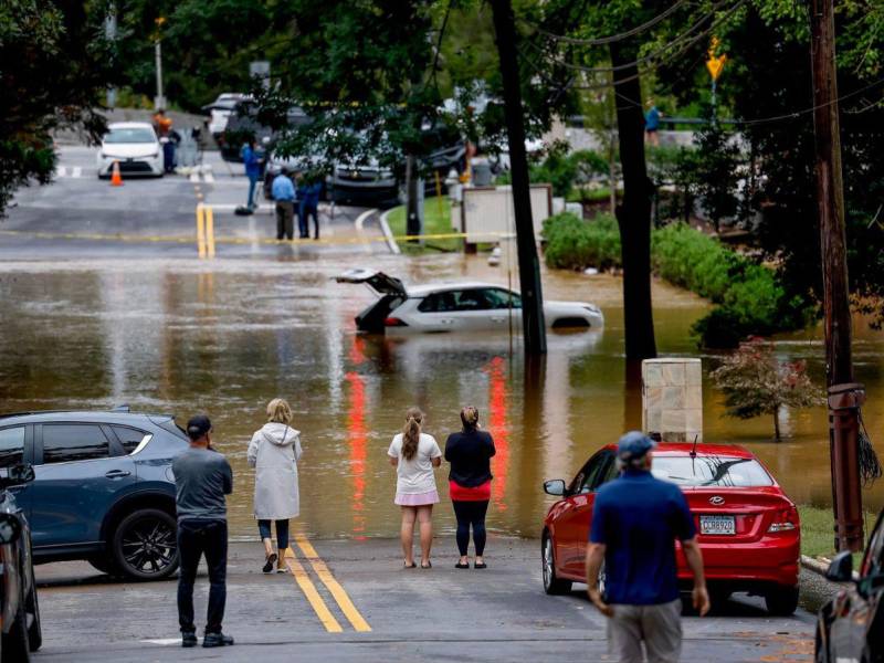 Helene ha causado estragos en varios estados de Estados Unidos.