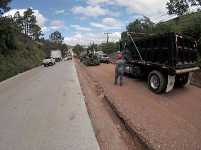 Uno de los proyectos que generó mucho malestar es la lenta construcción de la carretera a Danlí.