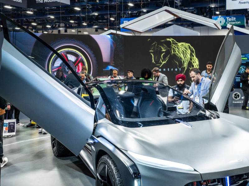 Esta nueva tecnología se exhibe en la CES 2025, que se celebra esta semana en Las Vegas, Nevada.