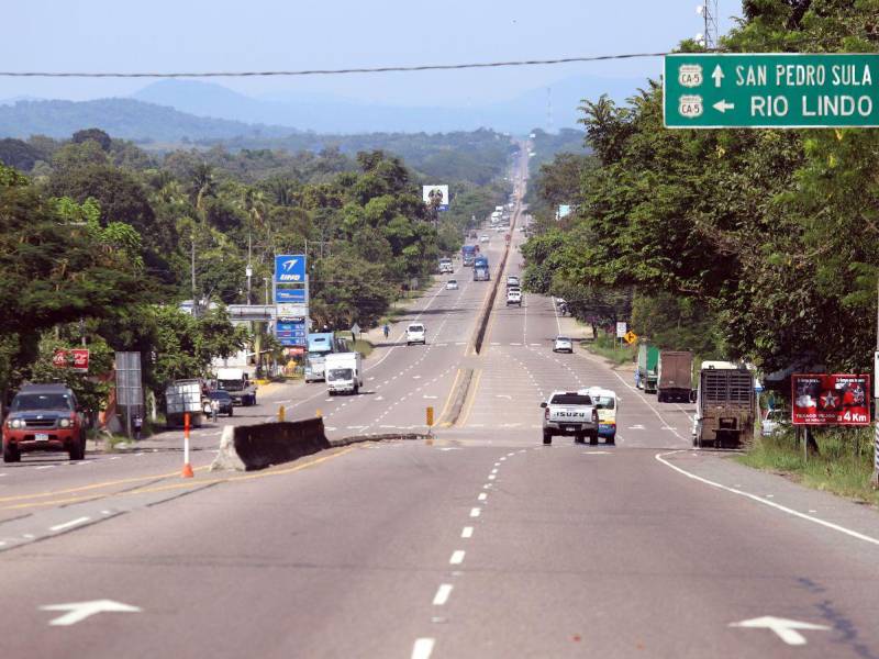 Luego de dejar la CA-5 Norte, se debe tener mucha precaución hacia los departamentos de Atlántida y Colón.