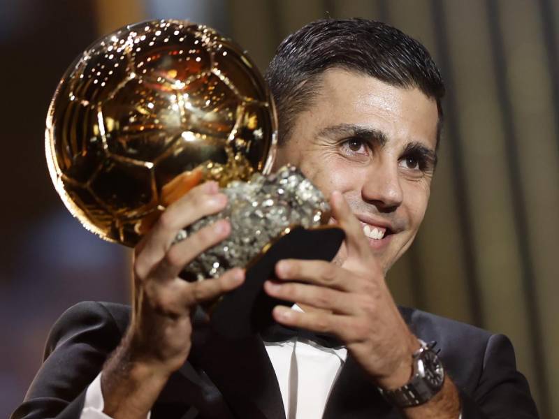 Rodri Hernández gana el Balón de Oro 2024 por encima de Vinicius