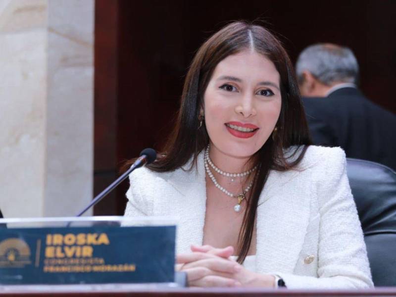 Iroshka Elvir, diputada liberal.