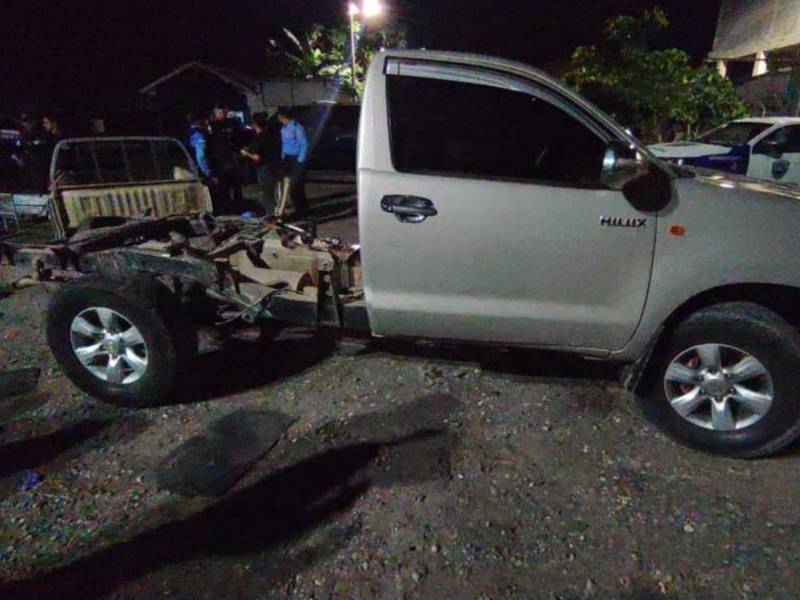 Hallan 93 kilos de cocaína ocultos en ‘caletas’ de dos vehículos en El Progreso, Yoro