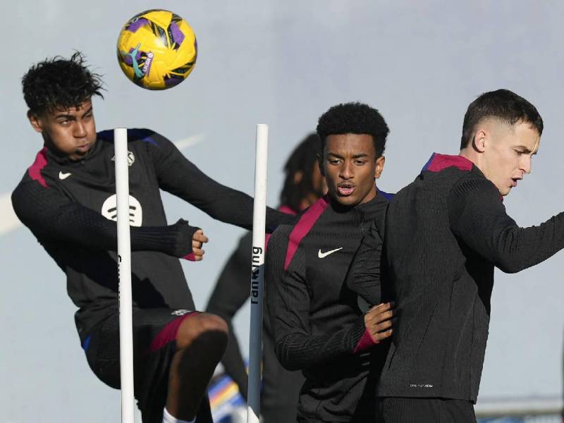 El joven jugador ya entrena con el club.