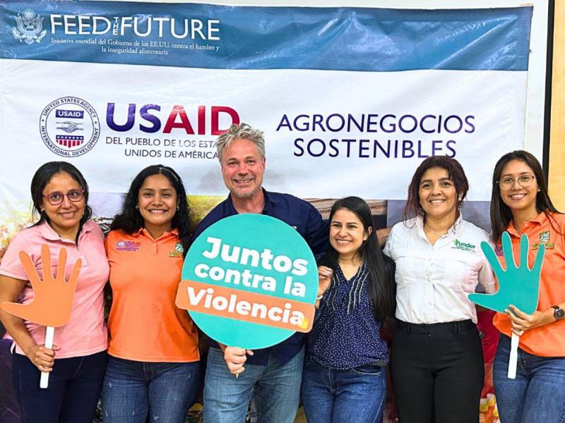 USAID empodera a las mujeres en el Sector Agrícola con campaña antiviolencia