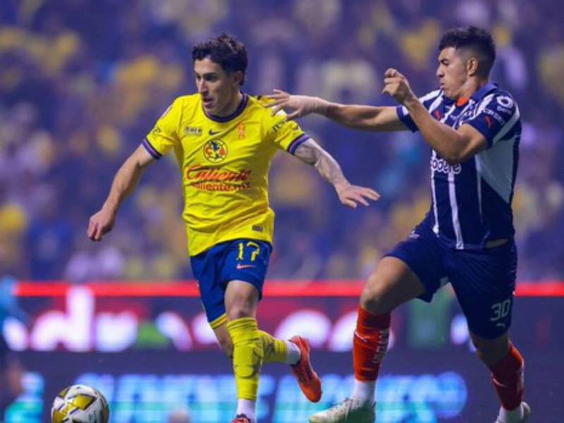 El Monterrey tiene cinco juegos de no poder ganarle al América. Su último triunfo ante las ‘águilas’ fue en el 2022.