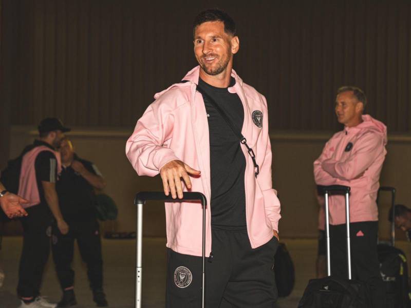 Lionel Messi y el Inter Miami jugarán en Honduras el 8 de febrero.