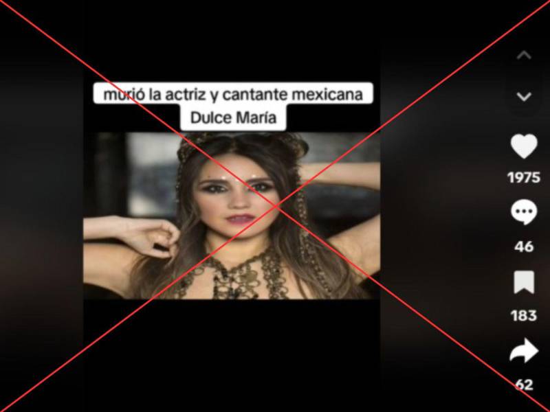 Captura de pantalla a un video de TikTok hecha el 28 de diciembre de 2024.