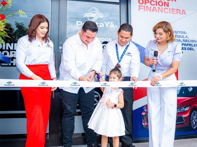 Corte de cinta simbólico: Con entusiasmo y compromiso, Presta Yá inaugura su nueva sucursal en La Entrada, Copán.