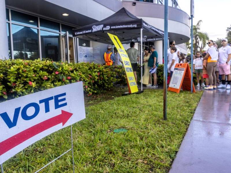 Estados republicanos intentan bloquear a observadores electorales en EUA