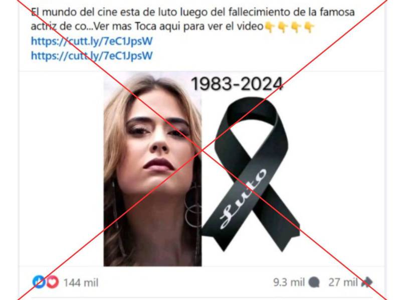 Captura de pantalla a una publicación de Facebook hecha el 29 de diciembre de 2024,