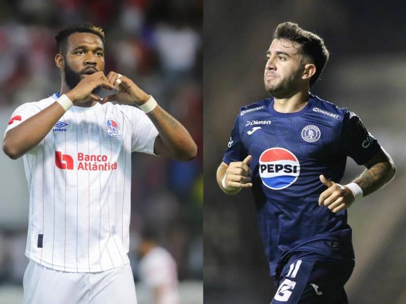 Benguché vs Auzmendi: Duelo atractivo en clásico Motagua vs Olimpia en Liga Nacional