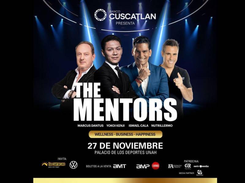 Evento “The Mentors” llega a Honduras con enfoque en bienestar, negocios y felicidad