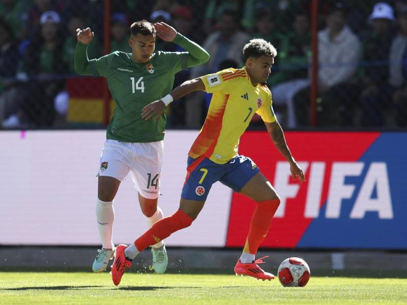 EN VIVO Bolivia vs Colombia; Ya están jugando en El Alto