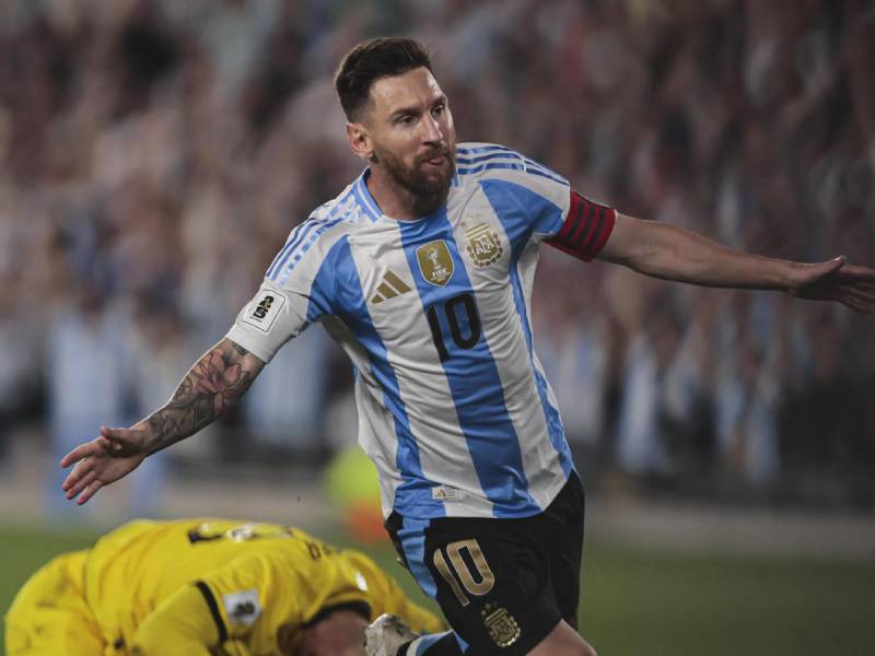 Con triplete de Lionel Messi, Argentina le pasó por encima a Bolivia en el Monumental