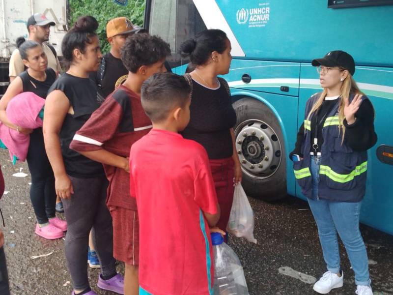 Miles de menores están migrando por Honduras hacia Estados Unidos.