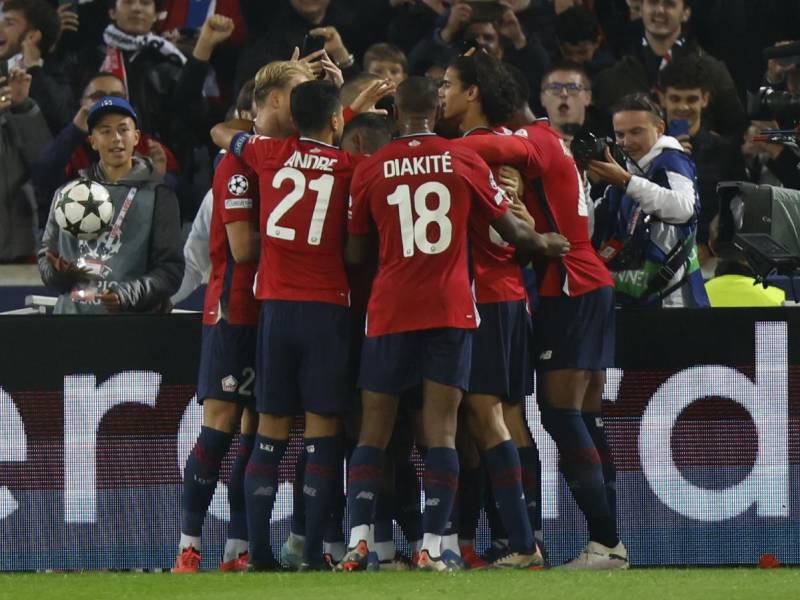 Lille está recibiendo a Real Madrid en la segunda jornada de Champions League.