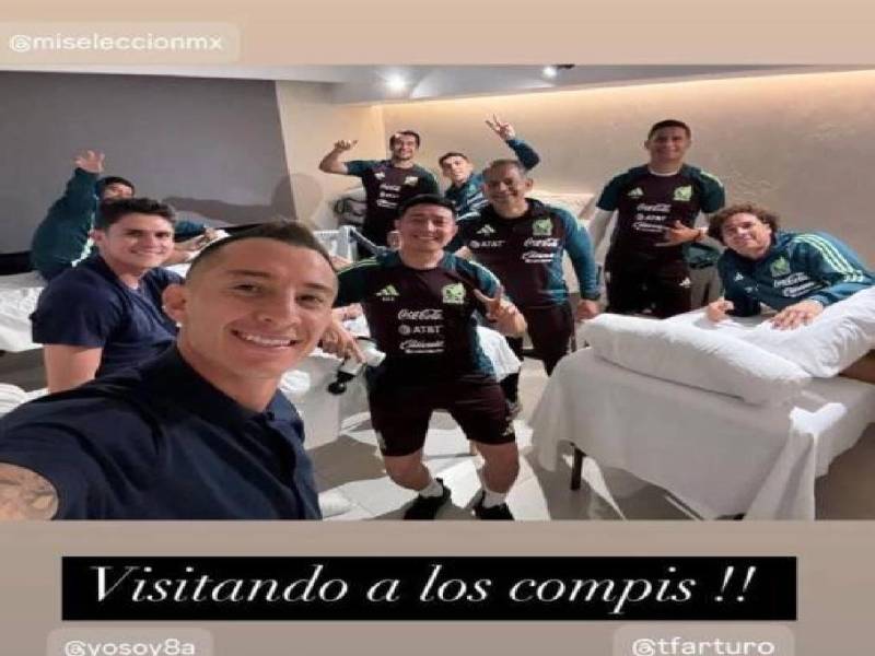 Así fue la publicación de Andrés Guardado en su historia de Instagram.