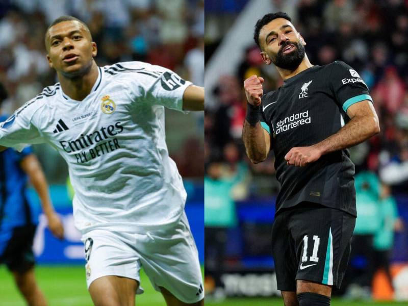 Ayer Kylian Mbappé y Mohamed Salah compartieron algo en común en esta temporada: llegar rápido a los 50 goles en Champions League, ¿quiénes son los otros jugadores que lo lograron en menos tiempo?