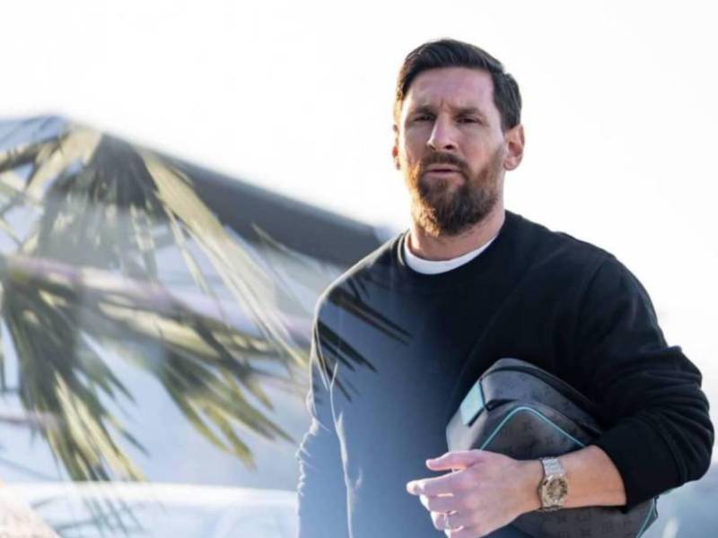 El argentino Lionel Messi llega a Honduras el siete de febrero con el Inter Miami para afrontar partido amistoso contra el Olimpia en el estadio Olímpico de San Pedro Sula.