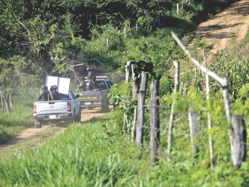 La propiedad está ubicada en Quimistán, Santa Bárbara.