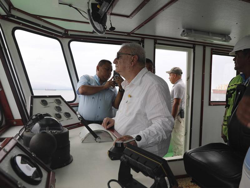 El ministro gerente general de la ENP Carlos Arturo Bueso Chinchilla.