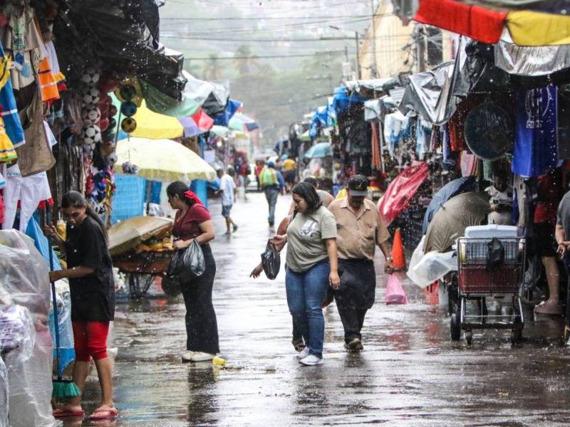 Las lluvias se registrarán el domingo con mayor intensidad, según Copeco.