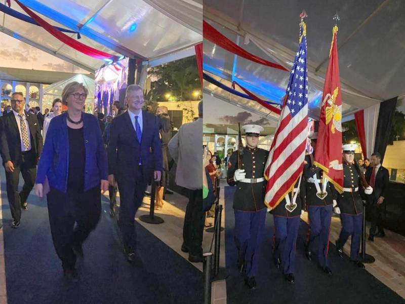 En un evento histórico, autoridades estadounidenses y hondureñas, invitados especiales y otros representantes diplomáticos, inauguraron la nueva Embajada de Estados Unidos en Tegucigalpa. El evento estuvo lleno de talento y momentos emotivos que recordaron los lazos de amistad de ambas naciones.