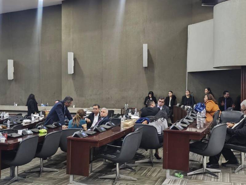 Después de nueve horas esperando el inicio de la sesión para la que fueron convocados a las 2:00 p.m., la mayoría de diputados de oposición se retiró de sus curules, pero no así del hemiciclo legislativo, donde permanece este martes 17 de diciembre, al filo de las 11:00 de la noche. Los parlamentarios hicieron una serie de advertencias y dejaron claro su temor de un “madrugón”.