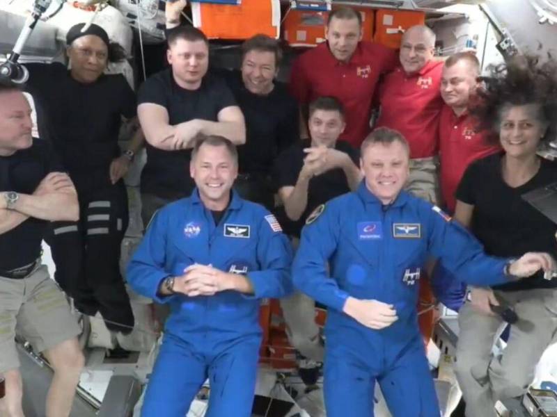 Llega a la Estación Espacial la misión Crew-9 para rescatar a astronautas “atrapados”