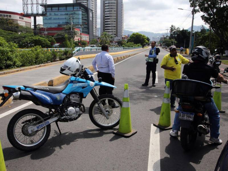 Conozca las rutas alternas ante el cierre del bulevar Suyapa en Tegucigalpa