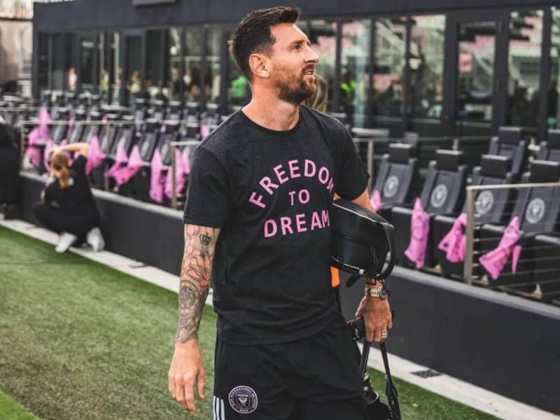 Messi llega a Honduras y entre las negociaciones esque debe de jugar con el Inter Miami ante Olimpia.